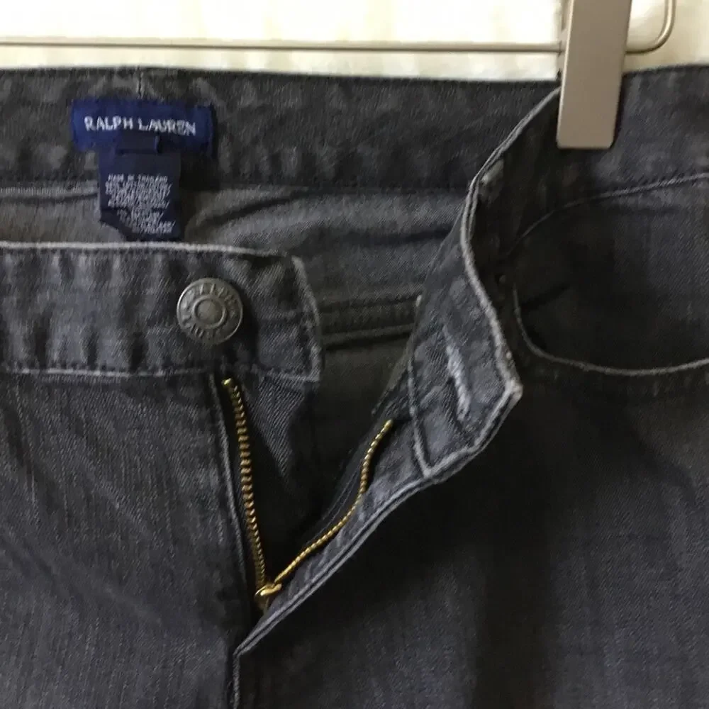 Ralph Lauren Girl Black Straight Jeans
